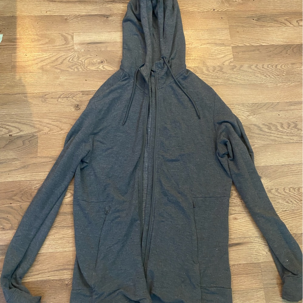 Grey Gymshark Sweatshirt Zip Up